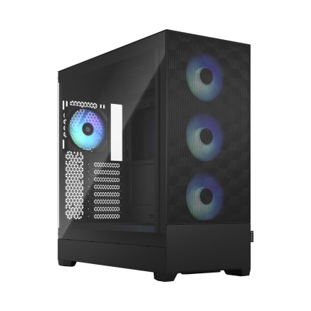 Boier Fractal Pop XL Air RGB TG Clear Tint - schwarz