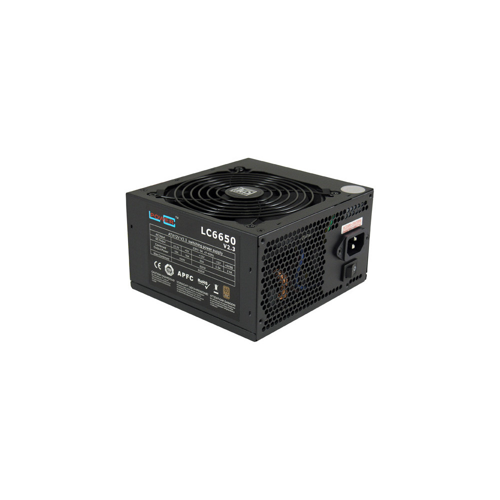 Alimentation LC-Power Super Silent LC6650 V2.3 Alimentation LC-Power Super Silent LC6650 V2.3