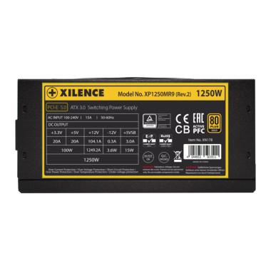 Alimentation Xilence PerformanceX XP1250MR9.21250W ATX3.0 XN178