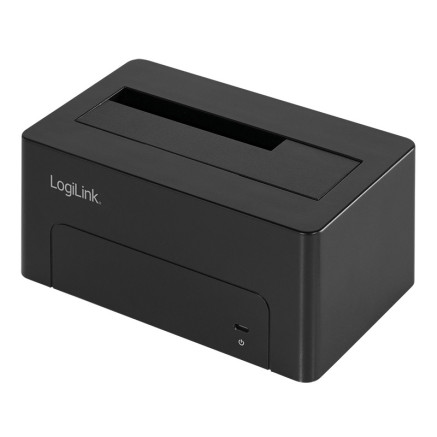 HDD Dockingstation LogiLink Quickport USB 3.1 Gen 2 1-Port f 2,53,5 SATA HDDSSD QP0027