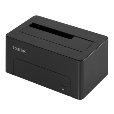 HDD Dockingstation LogiLink Quickport USB 3.1 Gen 2 1-Port f 2,53,5 SATA HDDSSD QP0027
