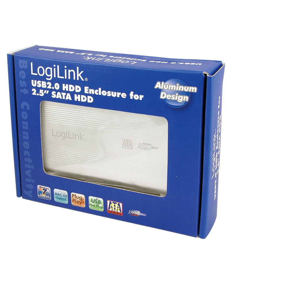 HDD Gehse LogiLink Speichergehse 2,5 SATA USB 2.0 UA0041A