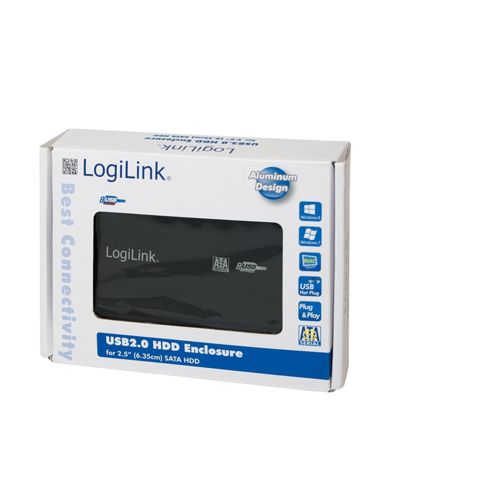 HDD Gehse LogiLink Speichergehse 2,5 SATA USB 2.0 UA0041B