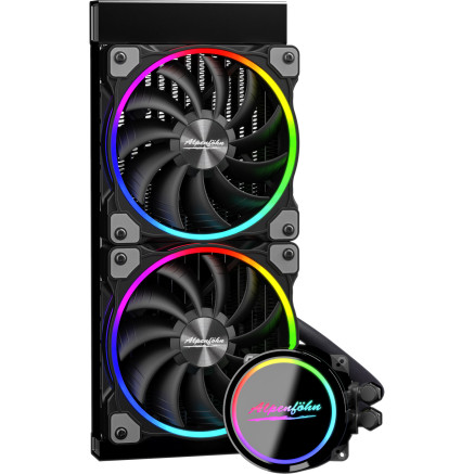 Cooler Alpenfn Gletscherwasser 240 High Speed RGB