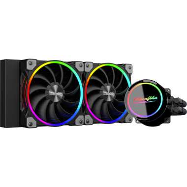 Cooler Alpenfn Gletscherwasser 240 High Speed RGB