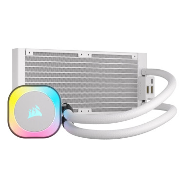 Cooler Corsair iCUE H100i RGB AIO White - Wasserklung CW-9061005-WW