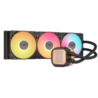 Cooler Corsair iCUE Link TITAN 360 RX LCD AIO - Wasserklung