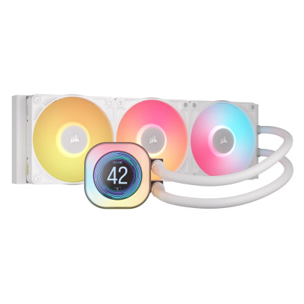 Cooler Corsair iCUE Link TITAN 360 RX LCD AIO RGB - Wasserklung
