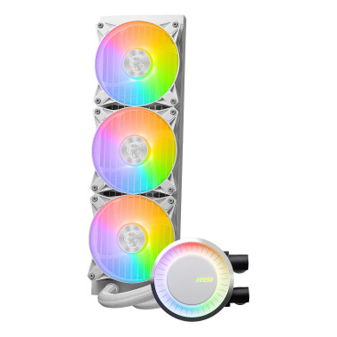 Cooler MSI MAG CORELIQUID E360 White - Wasserklung