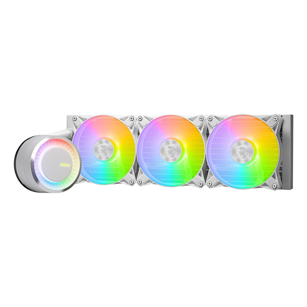 Cooler MSI MAG CORELIQUID E360 White - Wasserklung