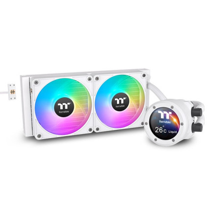 Cooler Thermaltake TH240 V2 Ultra EX ARGB Snow Edition - Wasserklung