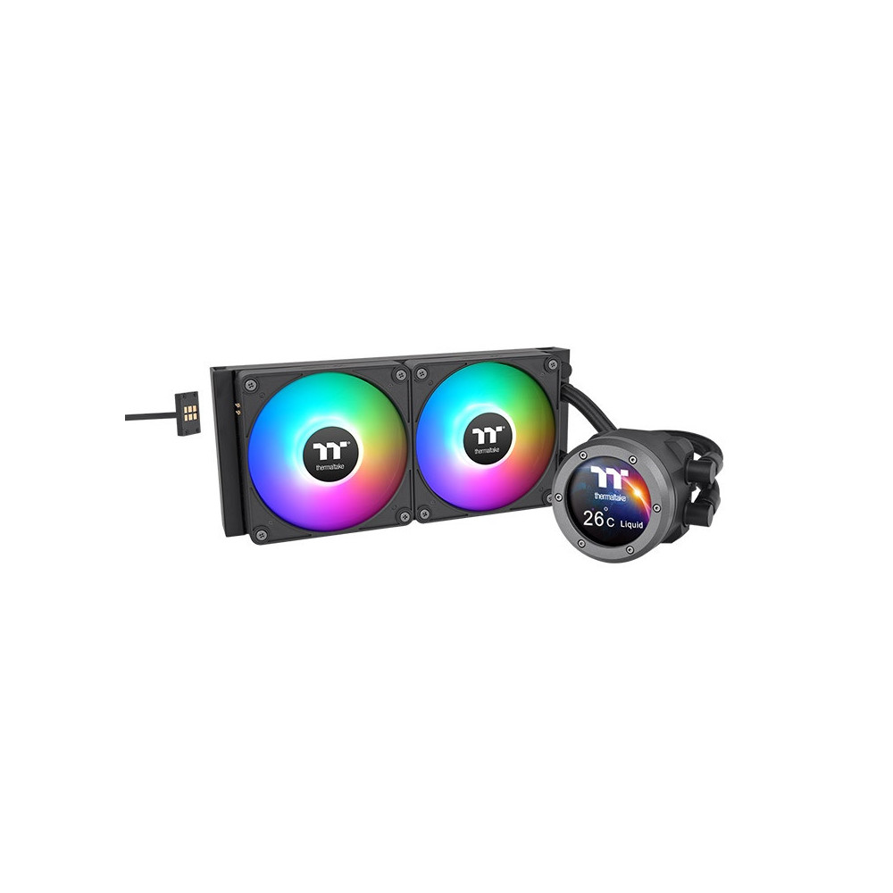 Cooler Thermaltake TH240 V2 Ultra EX ARGB Sync AIO Wasserklung CL-W414-PL12SW-A Cooler Thermaltake TH240 V2 Ultra EX ARGB Sync AIO Wasserklung CL-W414-PL12SW-A