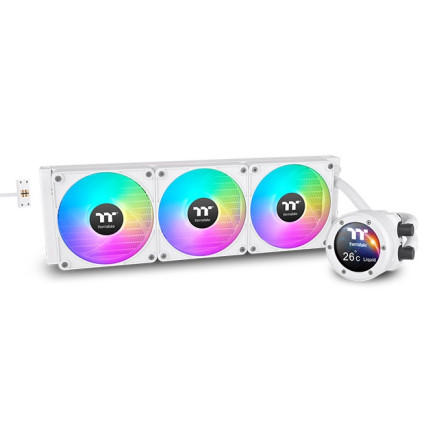 Cooler Thermaltake TH420 V2 Ultra EX ARGB Snow Edition - Wasserklung