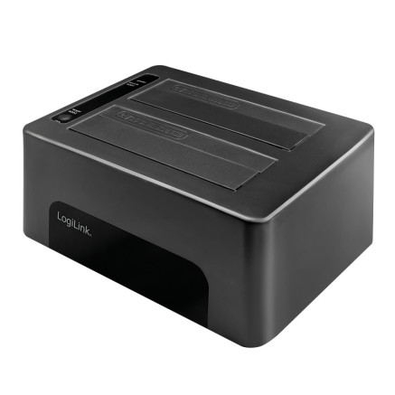 HDD Dockingstation LogiLink Quickport USB 3.0 2-Port f 2,53,5 SATA HDDSSD QP0029