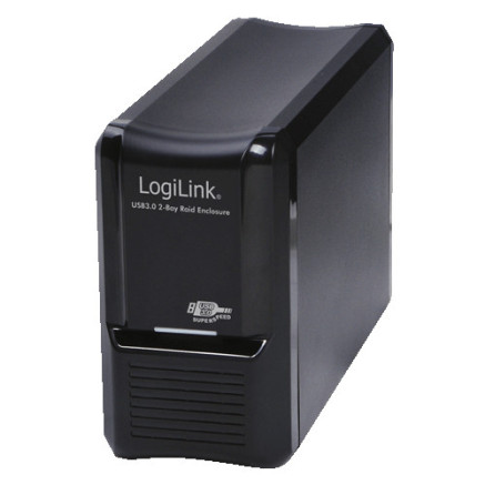 HDD Gehse LogiLink Speichergehse 3,5 SATA USB 3.0 2-Bay Raid UA0154A