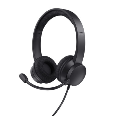 Trust Headset Ayda USB Headset Ohrumschlieend und Clegebunden 25089