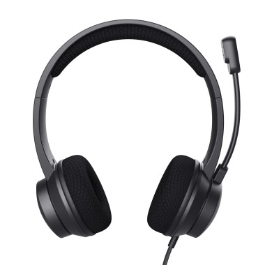 Trust Headset Ayda USB Headset Ohrumschlieend und Clegebunden 25089