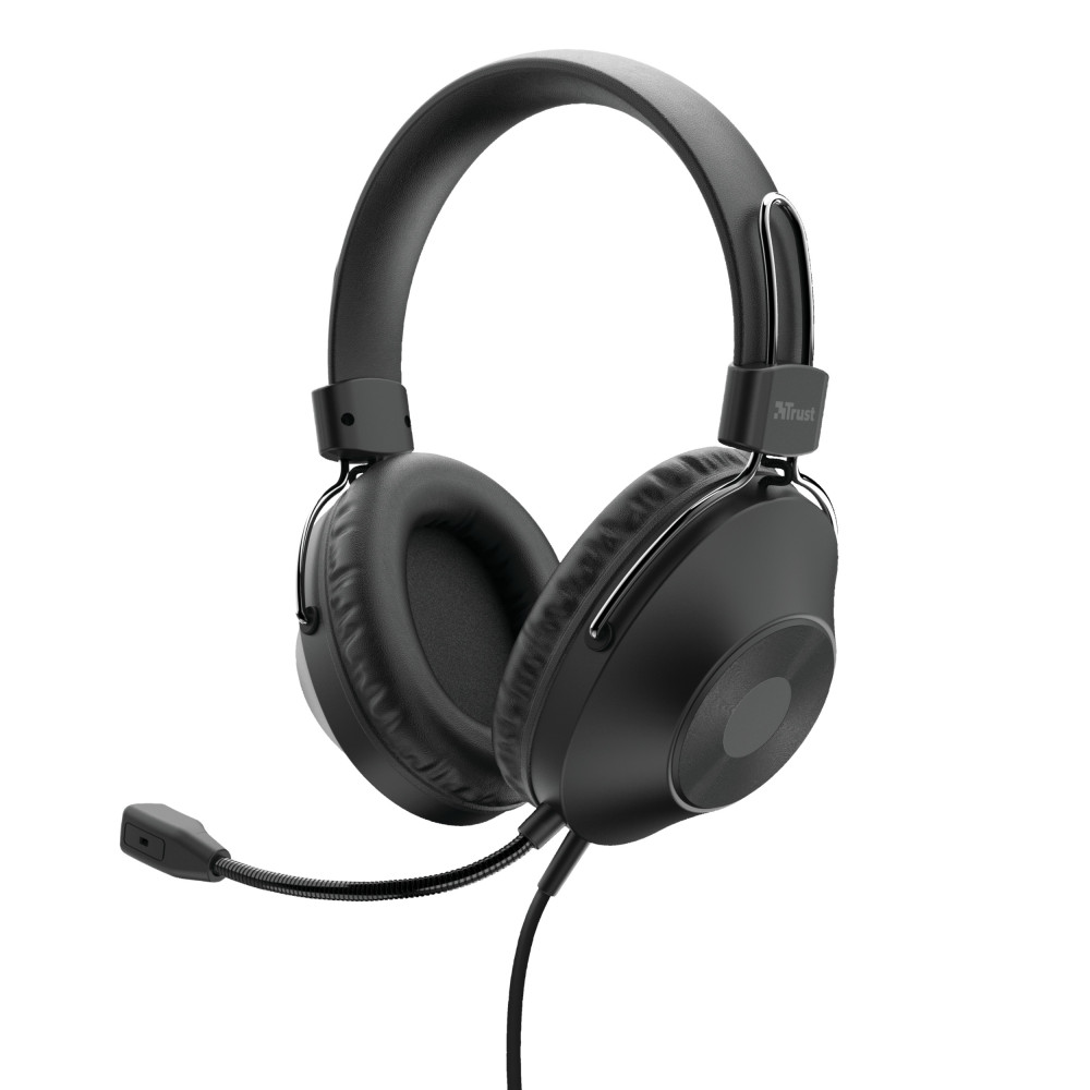 Trust Headset HS-250 USB - Ohrumschlieend und Clegebunden 24185 Trust Headset HS-250 USB - Ohrumschlieend und Clegebunden 24185