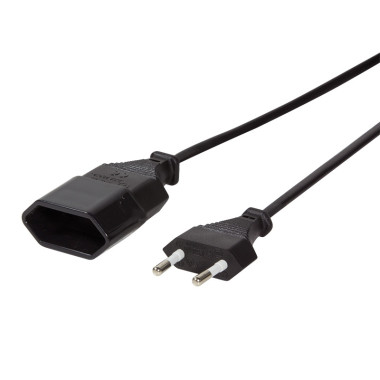 Cle LogiLink NetzCleverlgerung CEE716 schwarz 2m CP123