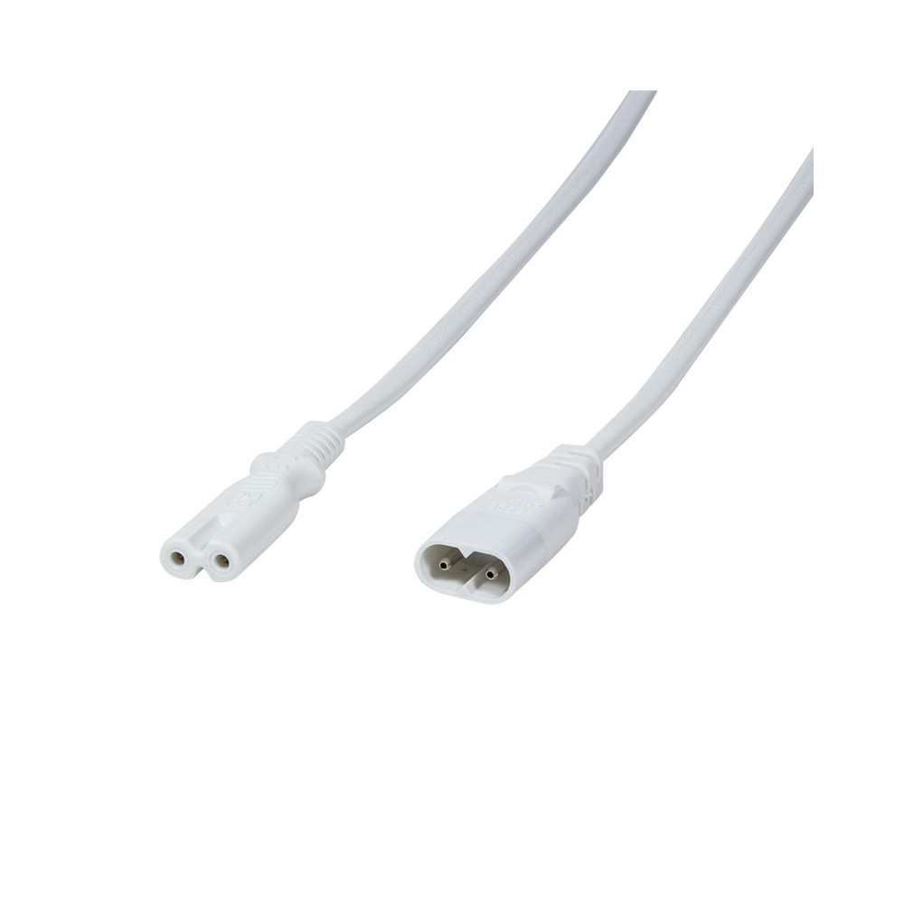 Cle LogiLink NetzCleverlgerung IEC C8 zu IEC C7 wei 2 m CP132 Cle LogiLink NetzCleverlgerung IEC C8 zu IEC C7 wei 2 m CP132