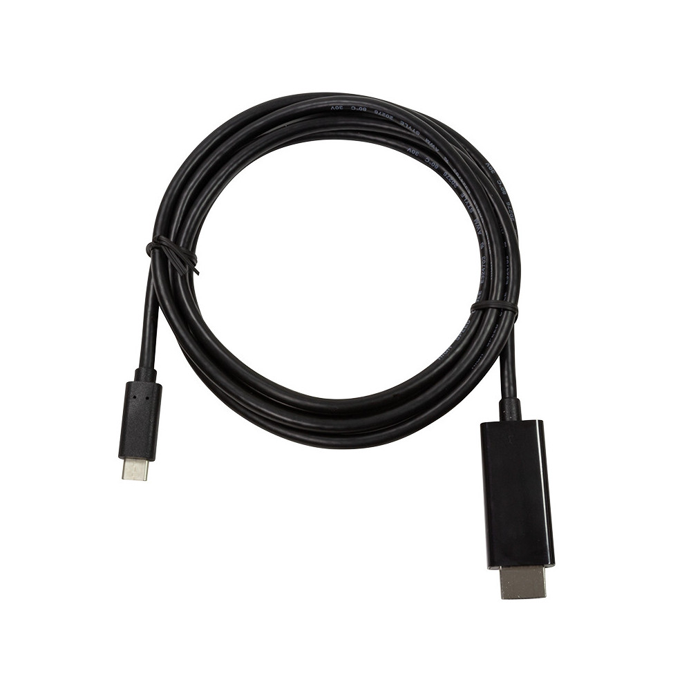 Cle LogiLink USB 3.2 Gen1 Type-C Cle, CM zu HDMI-AM, 4K60 Hz, schwarz, 3 m UA0330