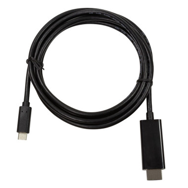 Cle LogiLink USB 3.2 Gen1 Type-C Cle, CM zu HDMI-AM, 4K60 Hz, schwarz, 3 m UA0330