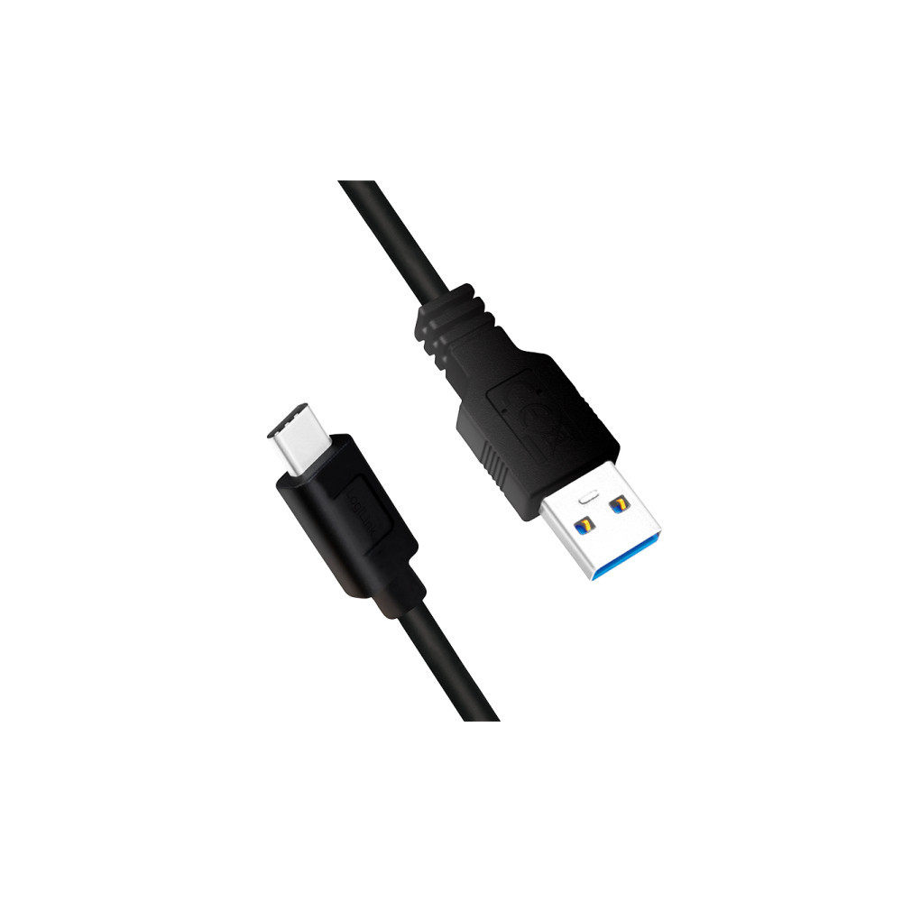 Cle LogiLink USB 3.2 Cle A-Stecker-C-Stecker schwarz 2 m CU0170