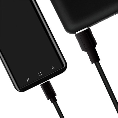 Cle LogiLink USB 3.2 Cle A-Stecker-C-Stecker schwarz 2 m CU0170