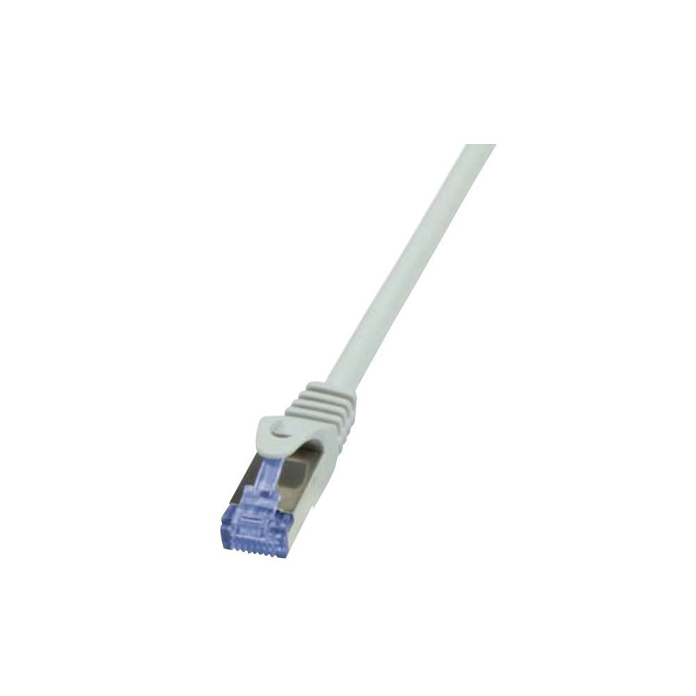 Cle PatchCle CAT. 6A 3m LogiLink grau (CQ3062S) Cle PatchCle CAT. 6A 3m LogiLink grau (CQ3062S)