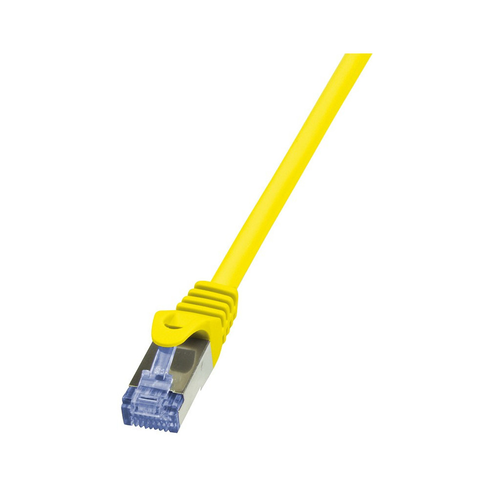 Cle PatchCle CAT. 6A 5m LogiLink gelb (CQ3077S) Cle PatchCle CAT. 6A 5m LogiLink gelb (CQ3077S)