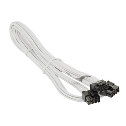 Cle Seasonic 750mm White f Prime and Fokus Serie 850Watt SS2X8P-12VHPWR-600WHITE