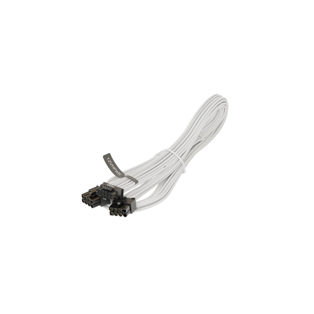 Cle Seasonic 750mm White f Prime and Fokus Serie 850Watt SS2X8P-12VHPWR-600WHITE