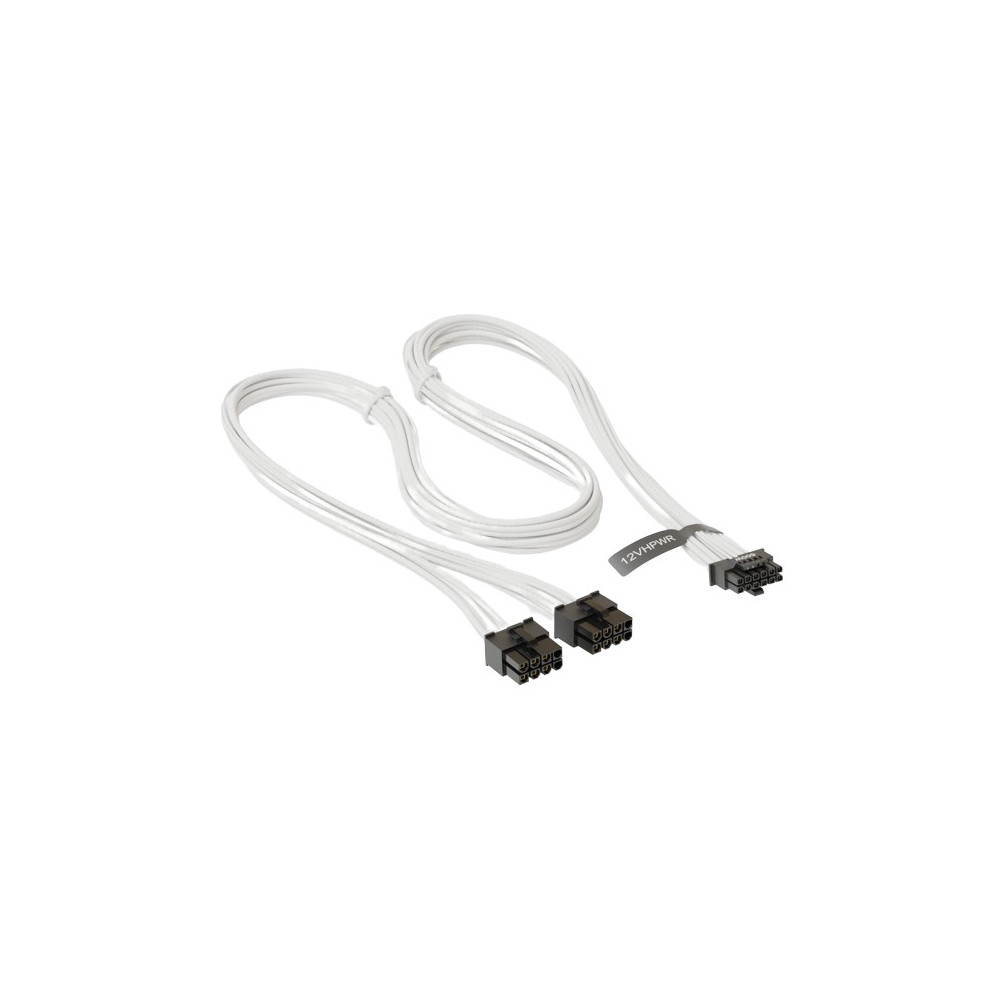 Cle Seasonic 750mm White f Prime and Fokus Serie 850Watt SS2X8P-12VHPWR-600WHITE