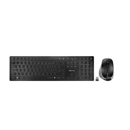 Keyboard  Mouse Cherry DW 9500 SLIM Wireless Schwarz DE (JD-9500DE-2)