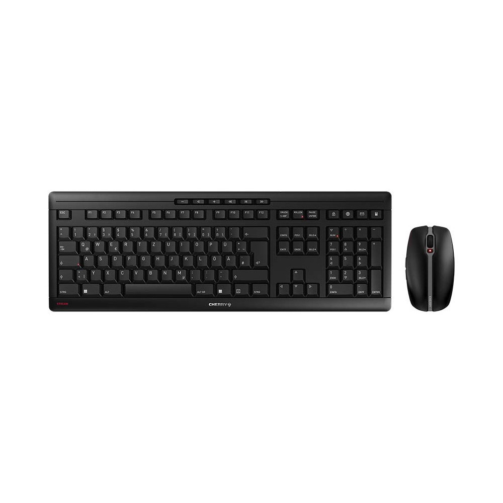 Keyboard Mouse Cherry Stream DESKTOP Wireless schwarz (JD-8500DE-2) Keyboard Mouse Cherry Stream DESKTOP Wireless schwarz (JD-8500DE-2)