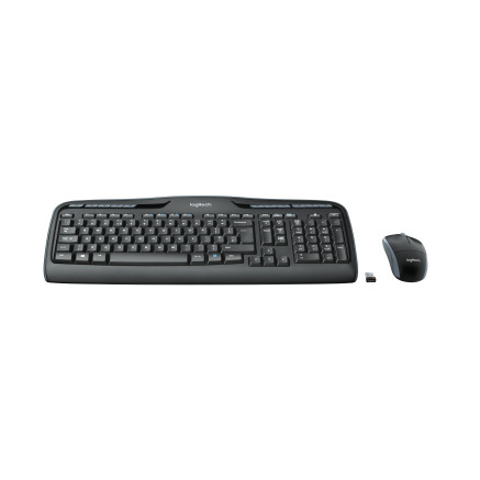 Keyboard  Mouse Logitech MK330 schwarz (DE) (920-008533)