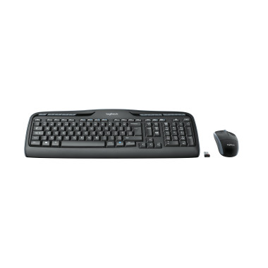 Keyboard  Mouse Logitech MK330 schwarz (DE) (920-008533)