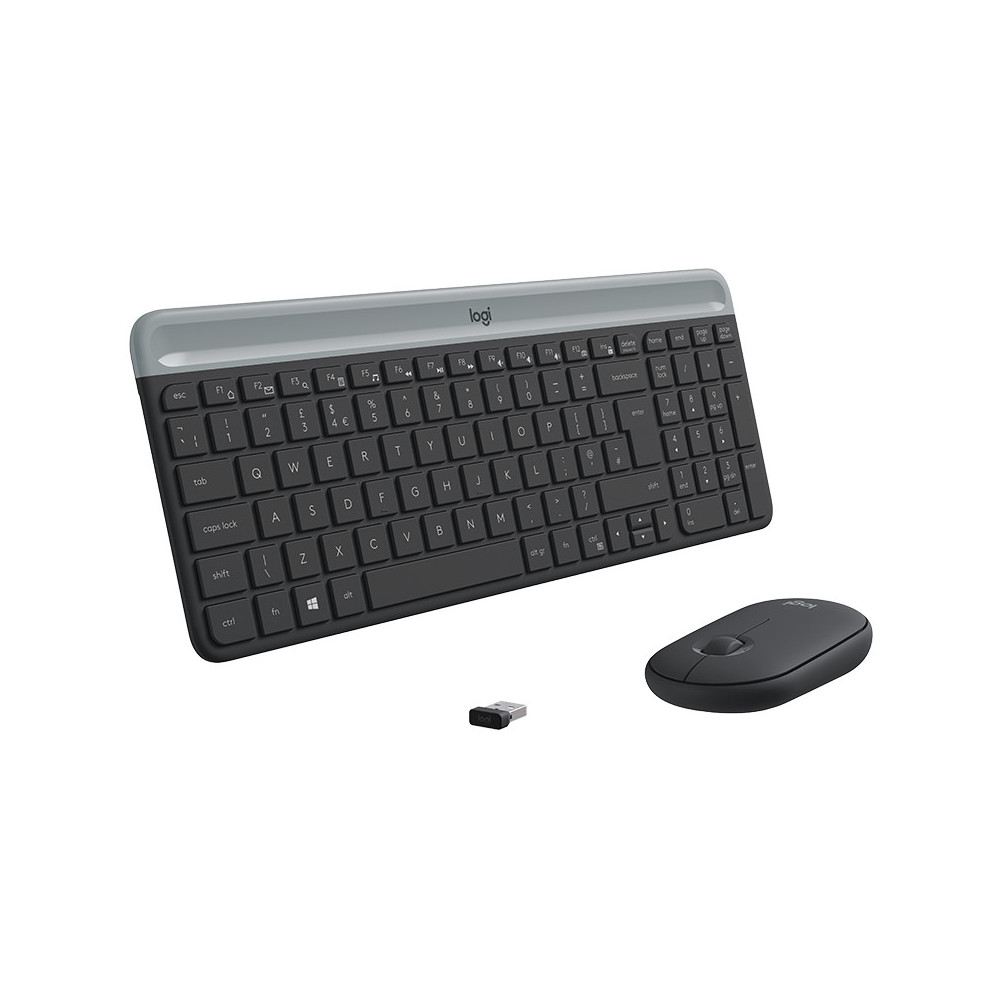 Keyboard Mouse Logitech Slim Wireless Combo MK470 (US) (920-009204) Keyboard Mouse Logitech Slim Wireless Combo MK470 (US) (920-009204)