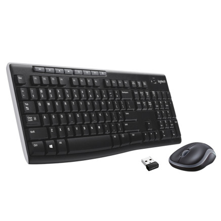 Keyboard  Mouse Logitech Wireless Combo MK270 (US) (920-004509)