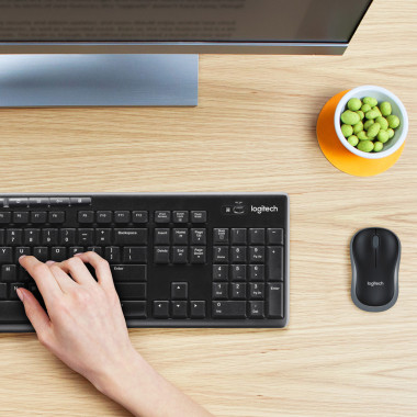 Keyboard  Mouse Logitech Wireless Combo MK270 (US) (920-004509)