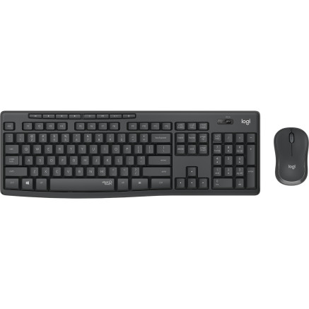 Keyboard  Mouse Logitech Wireless Combo MK295 silent Graphit (DE) (920-009794)