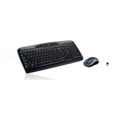 Keyboard  Mouse Logitech Wireless Combo MK330 (US) (920-003989)