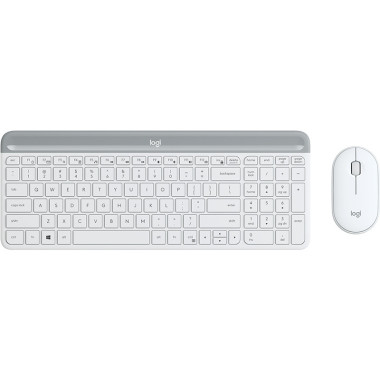 Keyboard  Mouse Logitech Wireless Combo MK470 wei (920-009189)