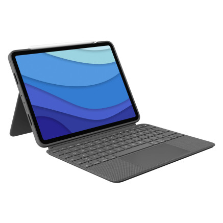 Keyboard  Touchpad Logitech Combo Touch- Deutsch (920-010142)