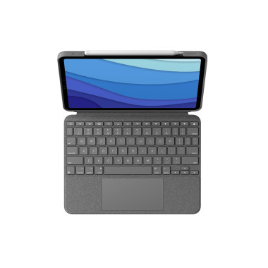 Keyboard  Touchpad Logitech Combo Touch- Deutsch (920-010142)