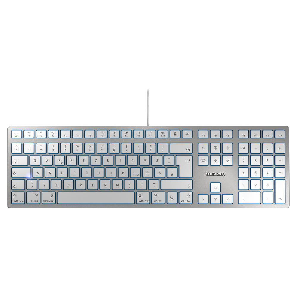 Keyboard Cherry KC 6000 FOR MAC slim silber (JK-1610DE-1) Keyboard Cherry KC 6000 FOR MAC slim silber (JK-1610DE-1)