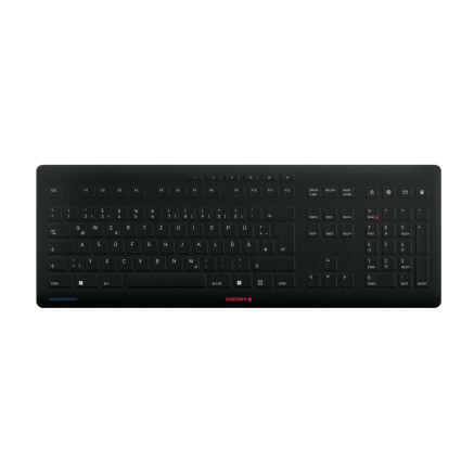 Keyboard Cherry Stream Clelos Schwarz (DE) (JK-8552DE-2)