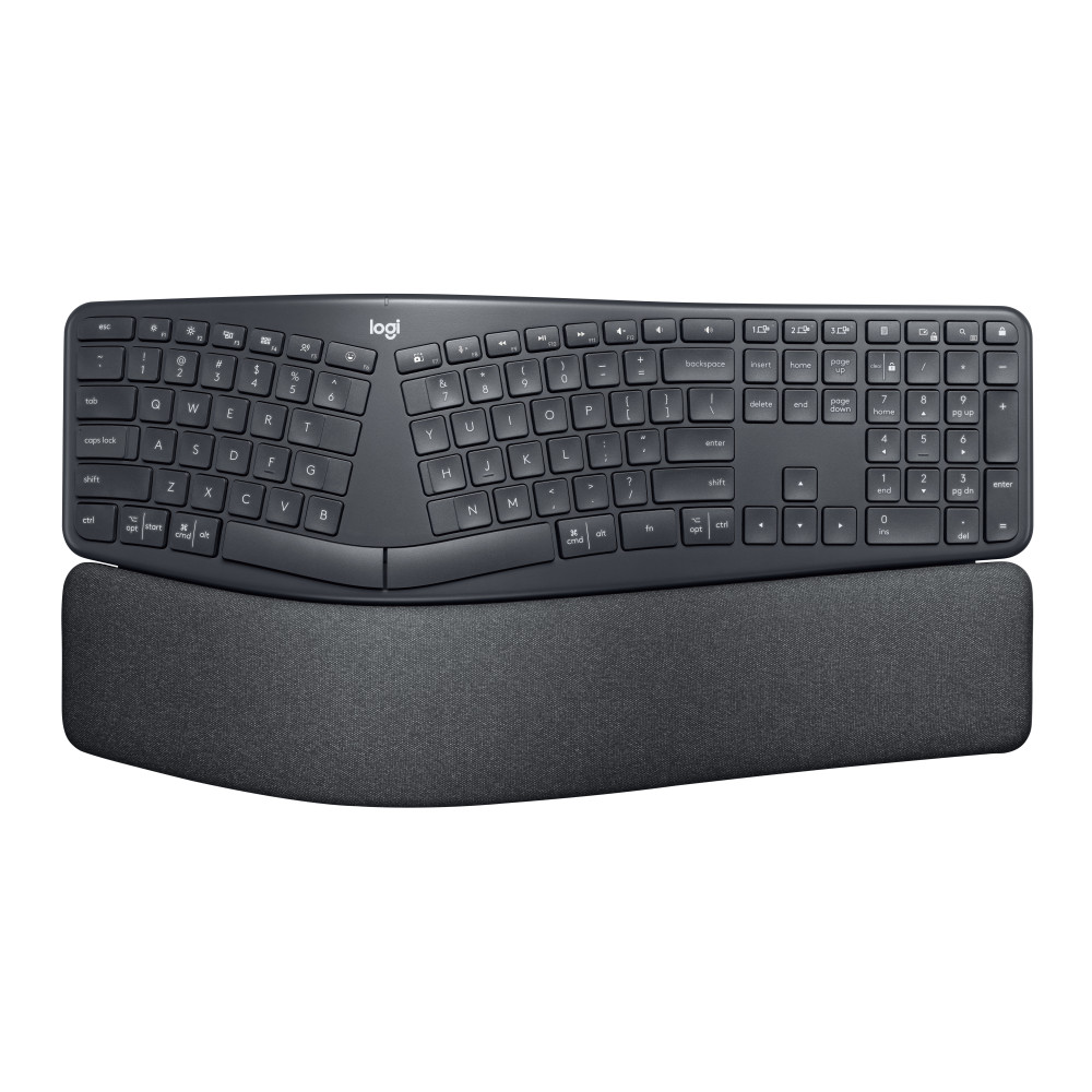 Keyboard Logitech ERGO K860 for Business - Bluetooth - Graphit (920-010345) Keyboard Logitech ERGO K860 for Business - Bluetooth - Graphit (920-010345)