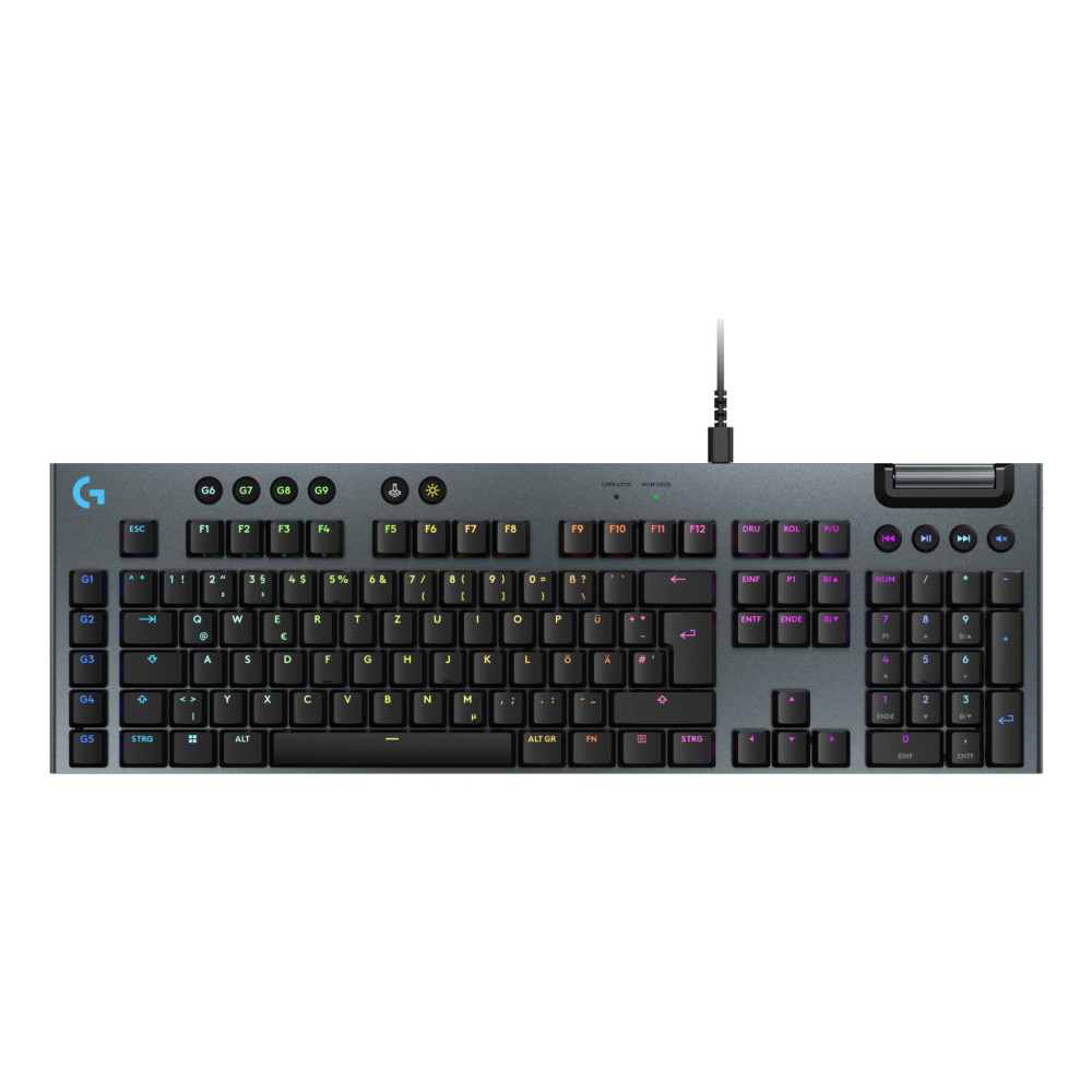 Keyboard Logitech Gaming G915X WIRED Schwarz (DE) (920-012938) Keyboard Logitech Gaming G915X WIRED Schwarz (DE) (920-012938)