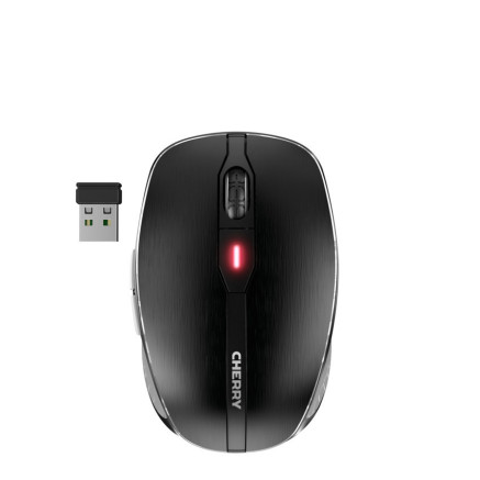 Mouse Cherry MW 8C Advanced - (JW-8100) - ergonomisch - optisch - 6 Tasten - Clelos - 2.4 GHz